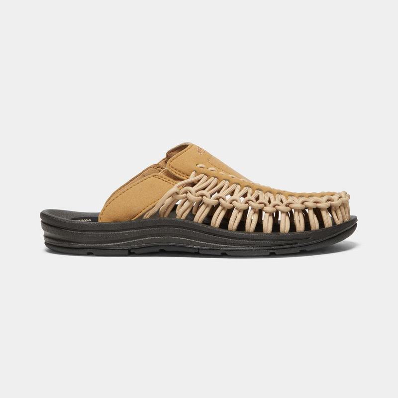 Keen Uneek Womens Uneek Slide Khaki/Black Wholesale (0726-JVCTN)